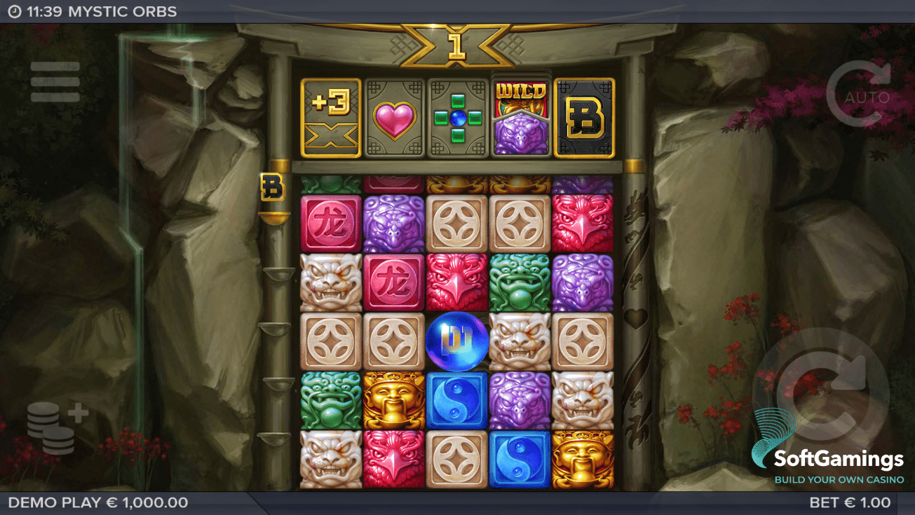 Скриншот слота Магический автомат Mystic Orbs от ELK Studios