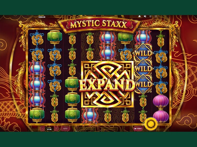 Скриншот слота Mystic Staxx от Red Tiger Gaming