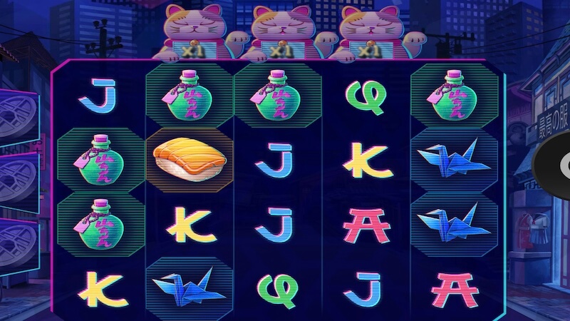 Скриншот слота Neon Dreams от Slotmill