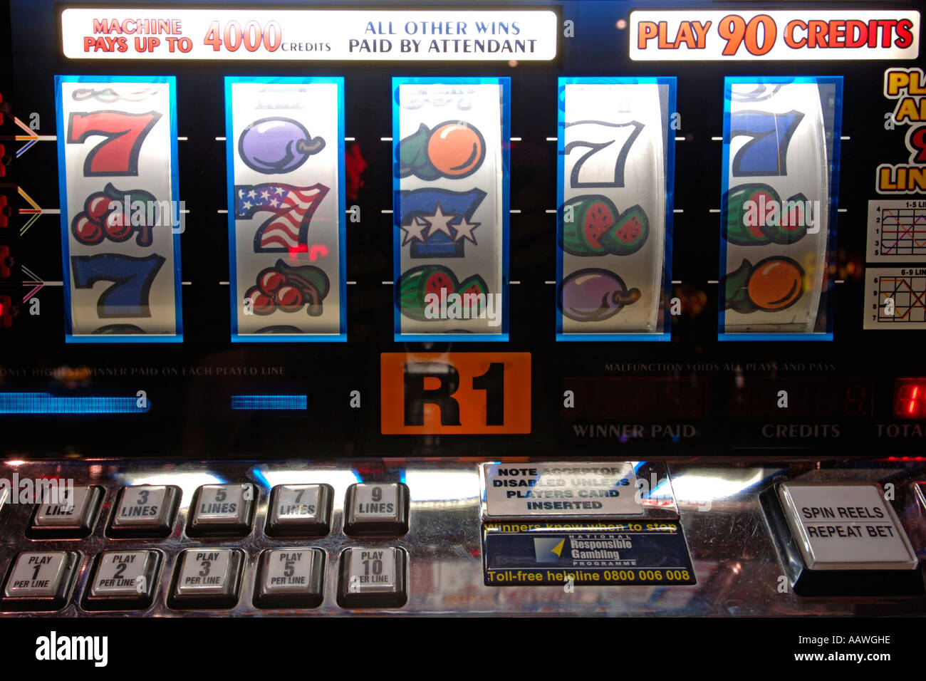 Скриншот слота Ночные семёрки от Genesis Gaming