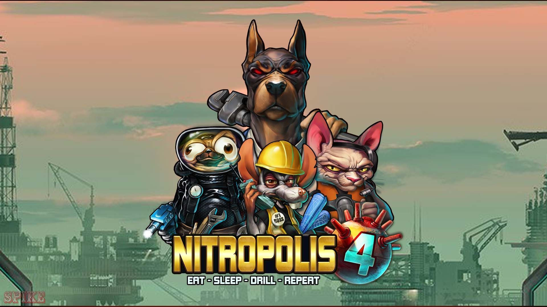 Скриншот слота Nitropolis 4 от ELK Studios