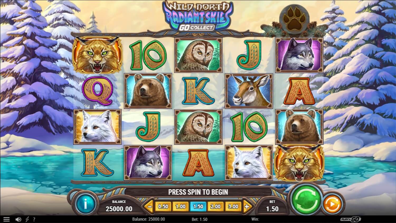 Скриншот слота Nordic Wild от Saucify