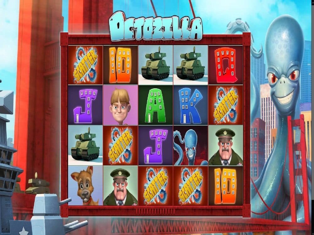 Скриншот слота Octozilla от Superlotto Games