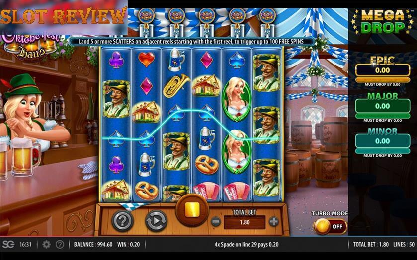 Скриншот слота Oktoberfest от Nolimit City