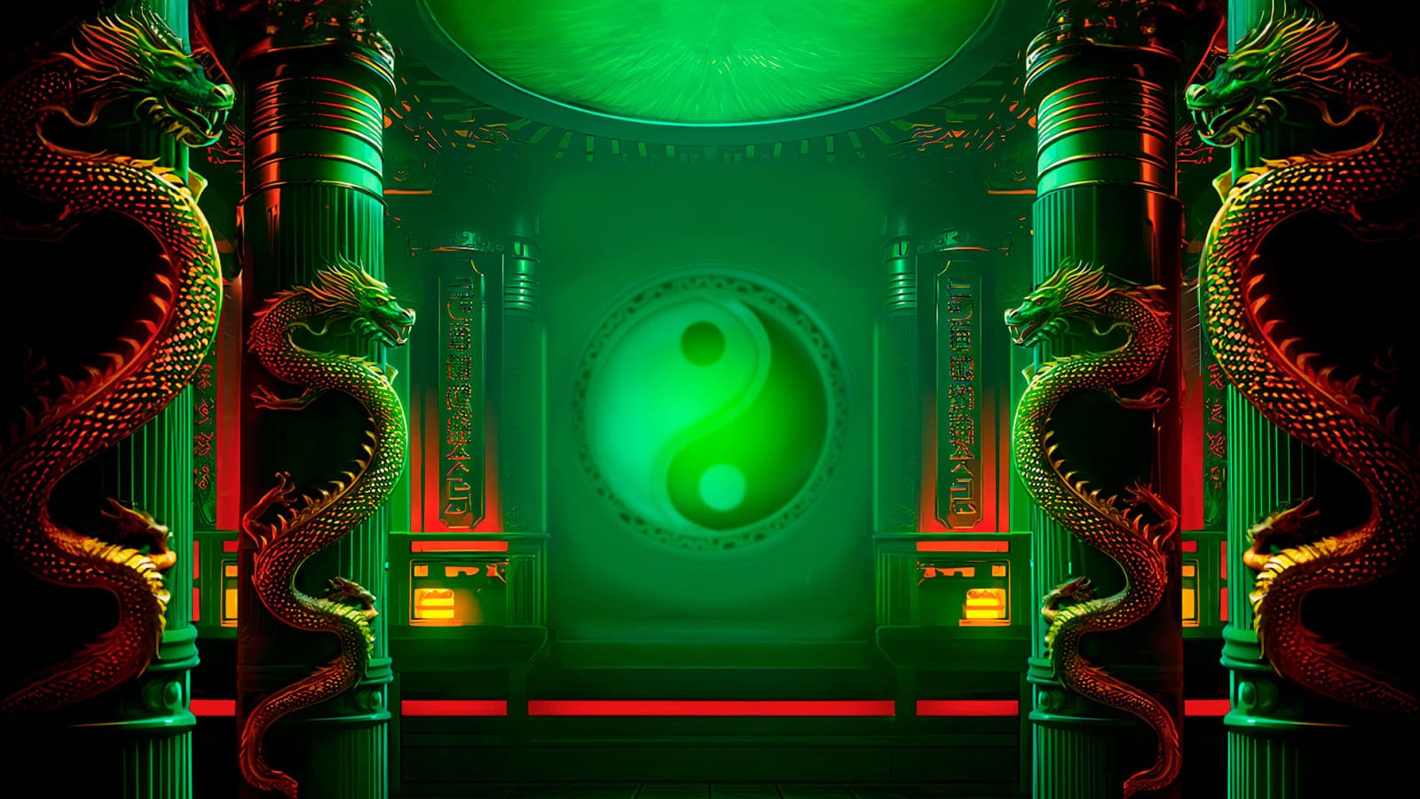 Скриншот слота Oriental Dragon от Endorphina