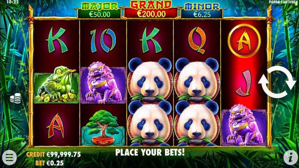 Скриншот слота Panda’s Fortune от Pragmatic Play