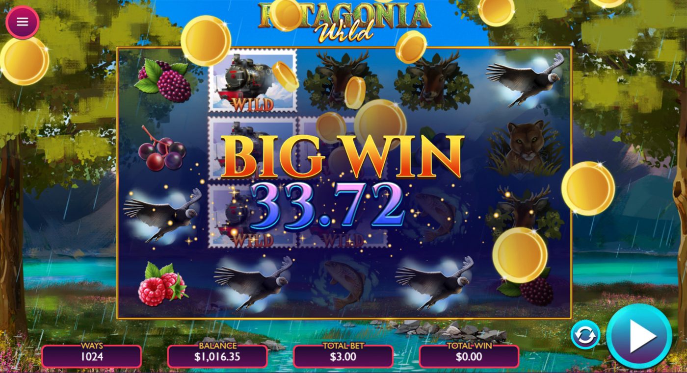 Скриншот слота Patagonia Wild от Vibra Gaming