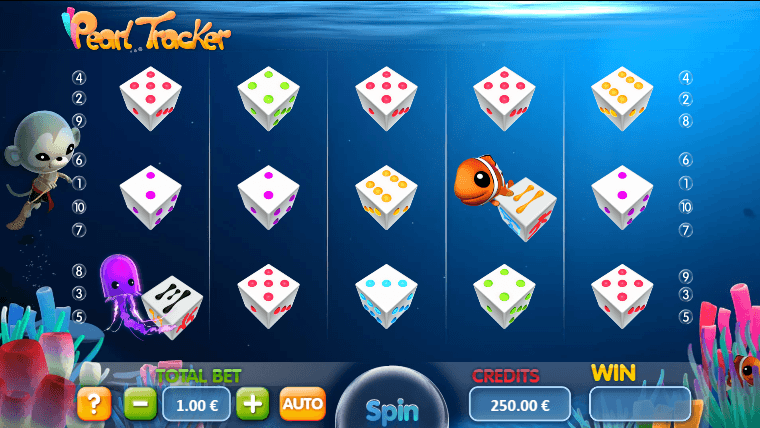 Скриншот слота Pearl Tracker от GAMING1