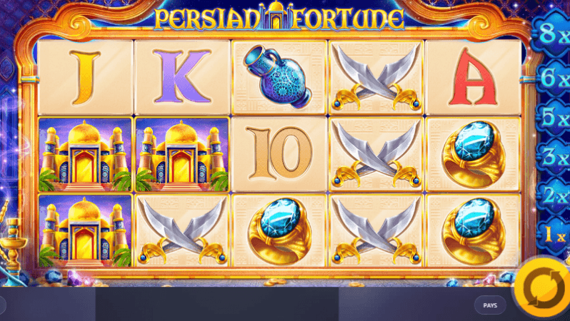 Скриншот слота Persian Fortune от Red Tiger Gaming