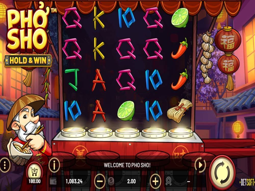 Скриншот слота Pho Sho от Betsoft