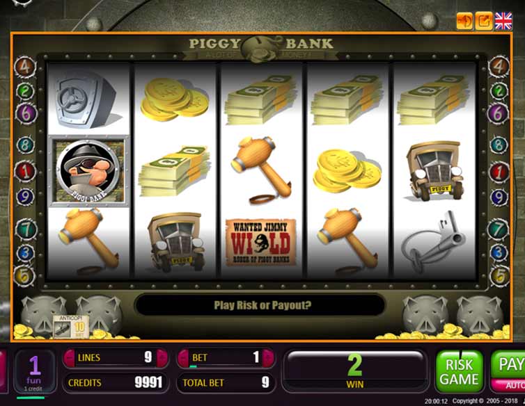 Скриншот слота Piggy Bank от 1x2 Gaming