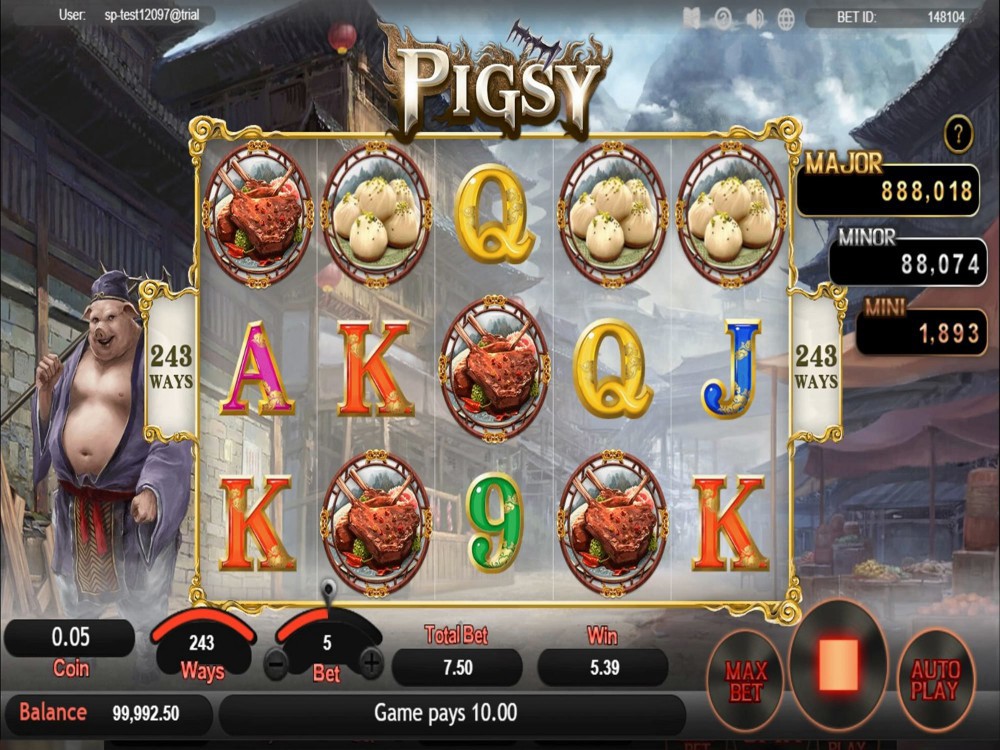 Скриншот слота Pigsy от SimplePlay