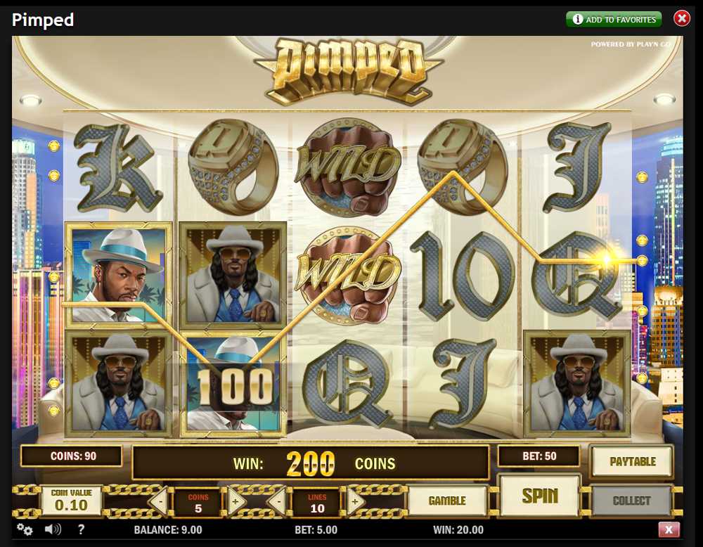 Скриншот слота Pimped от Play'n GO