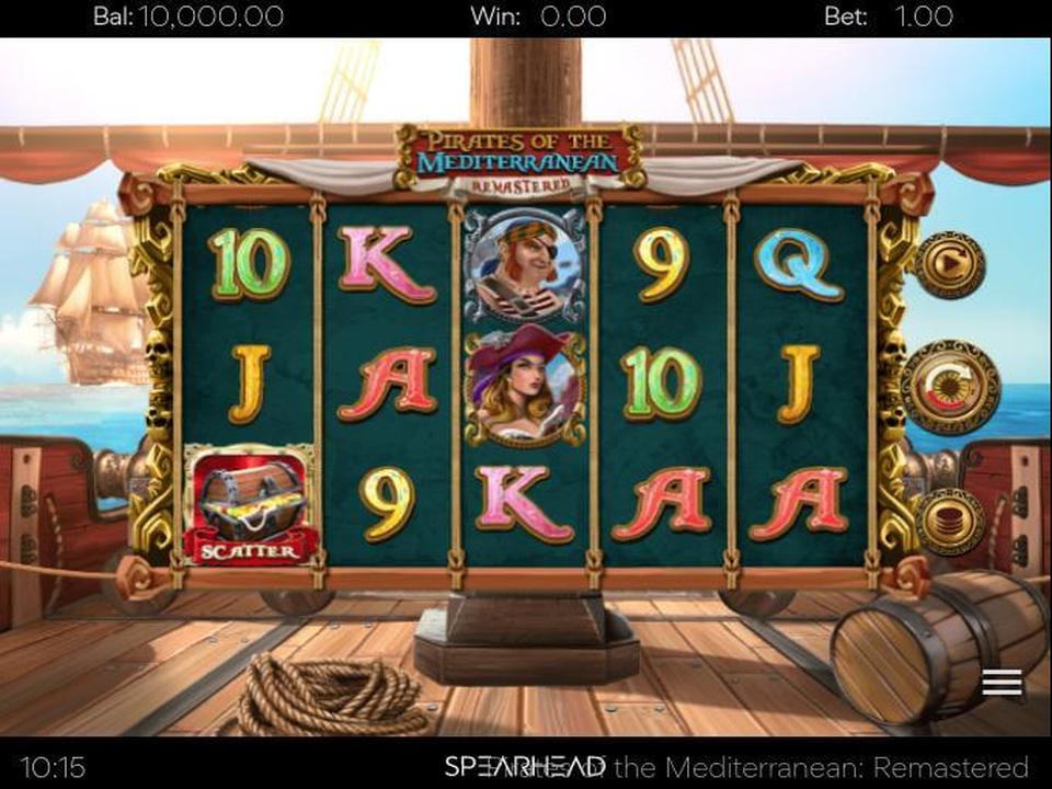 Скриншот слота Pirates of the Mediterranean от Spearhead Studios