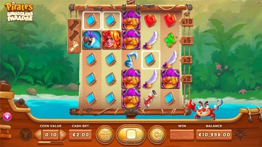 Скриншот слота Pirates – Smugglers Paradise от Yggdrasil Gaming