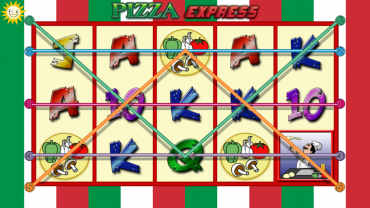 Скриншот слота Pizza Express от Merkur Gaming