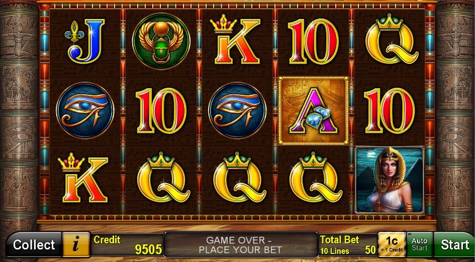 Скриншот слота Place of Ra от Novomatic