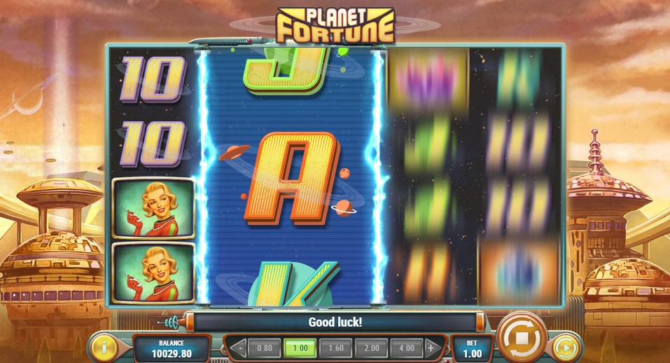 Скриншот слота Planet Fortune от Play'n GO
