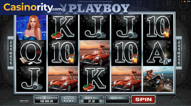 Скриншот слота Playboy от Microgaming