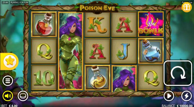 Скриншот слота Обзор игрового автомата Poison Eve от Nolimit City