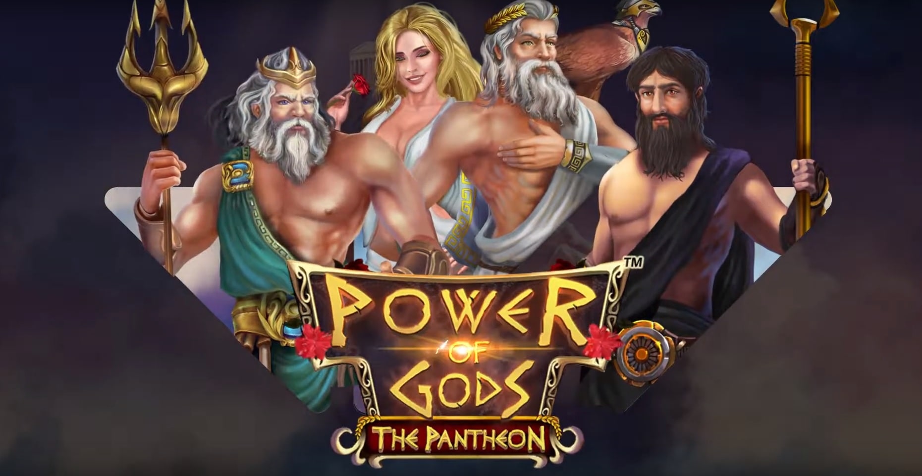 Скриншот слота Обзор игрового автомата Power of Gods: The Pantheon Wazdan от Wazdan