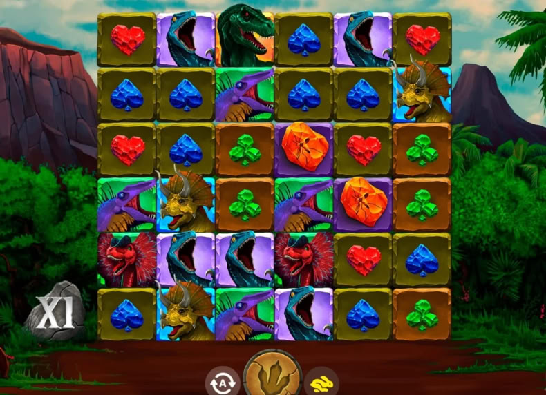 Скриншот слота Primal Bet Rockways от Mascot Gaming