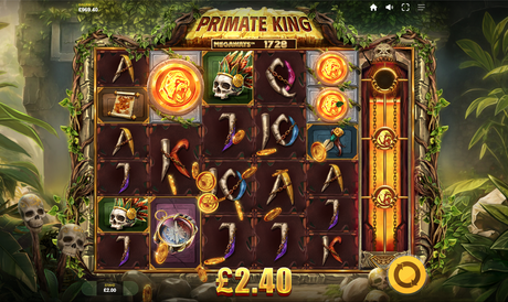 Скриншот слота Primate King от Red Tiger Gaming