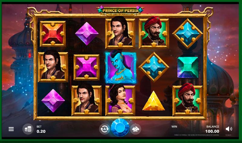 Скриншот слота Prince of Persia от Mascot Games