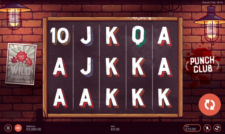 Заставка слота Punch Club