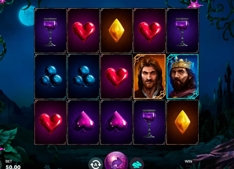 Скриншот слота Queen Of Spades от Mascot Games
