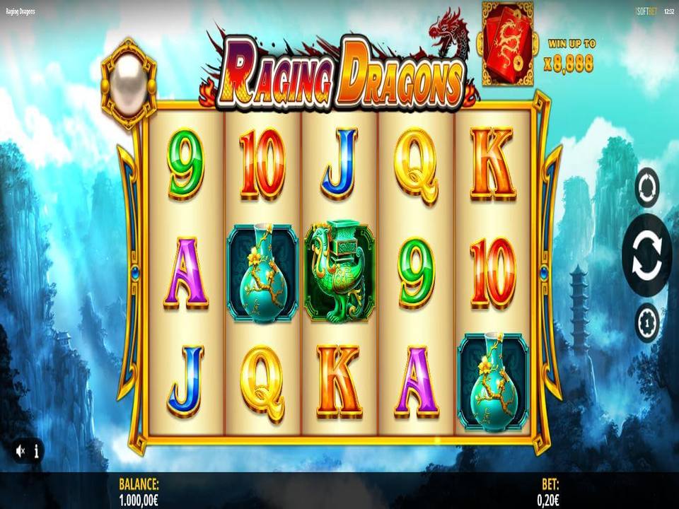 Скриншот слота Raging Dragons от iSoftBet