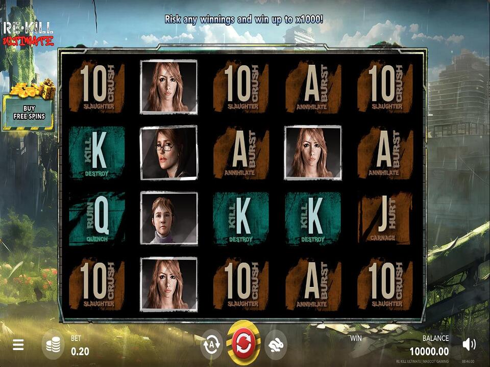 Скриншот слота Re Kill от Mascot Gaming