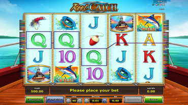 Скриншот слота Reel Catch от Novomatic