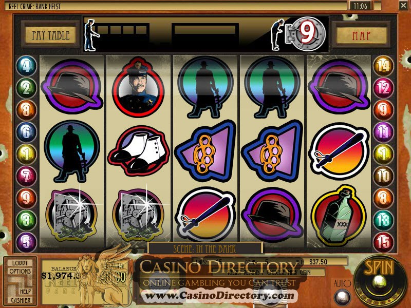 Скриншот слота Reel Heist от Red Tiger Gaming