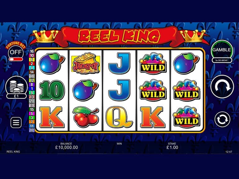 Скриншот слота Reel King от Novomatic