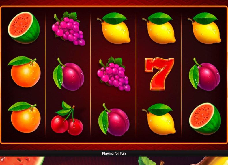 Скриншот слота Reel Fruits от 1x2 Gaming