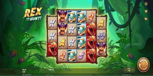 Скриншот слота Rex The Hunt от Thunderkick