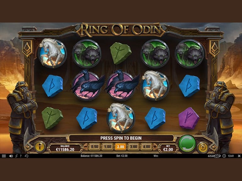 Скриншот слота Ring of Odin от Play'n GO