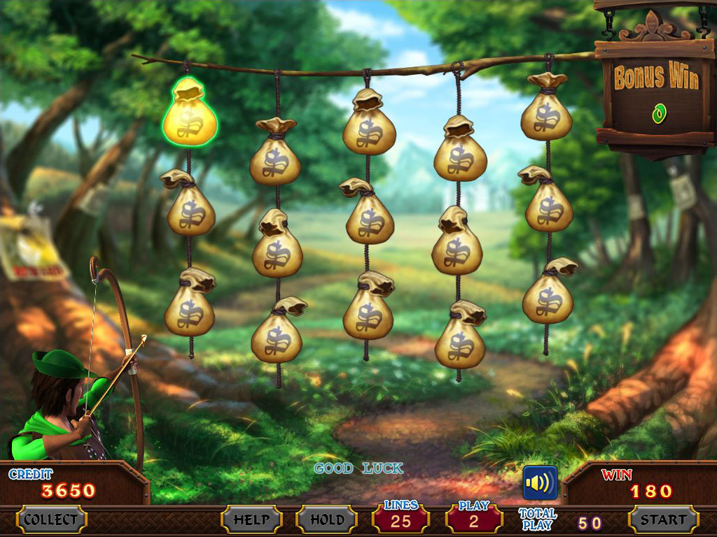 Скриншот слота Robin The Decent от Betixon