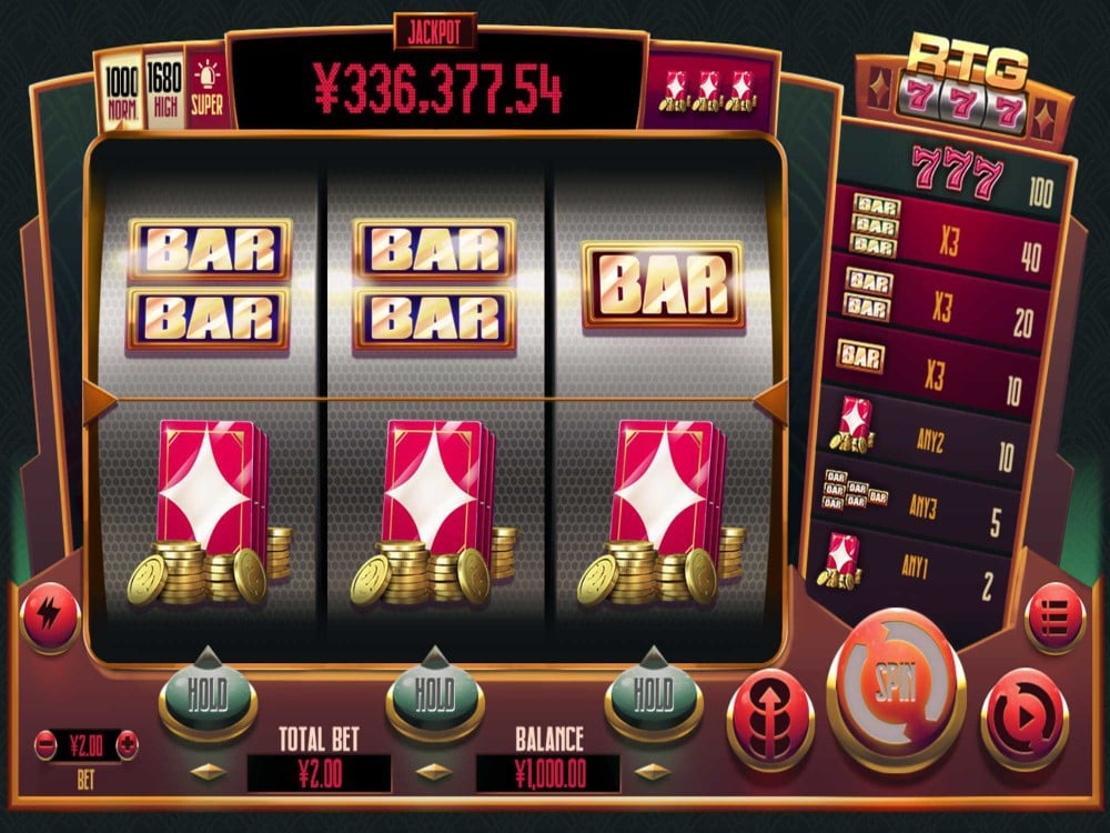 Скриншот слота RTG 777 от RTG