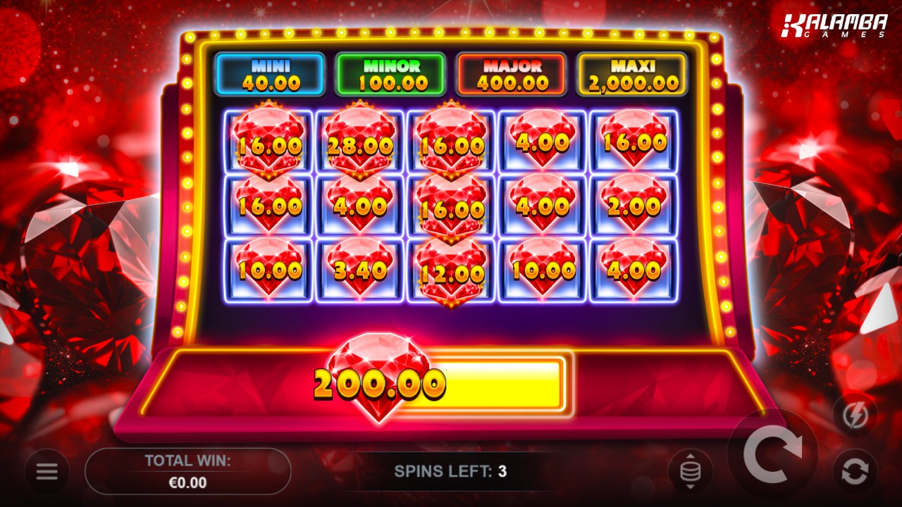 Скриншот слота Ruby Win Hold The Spin от Gamzix