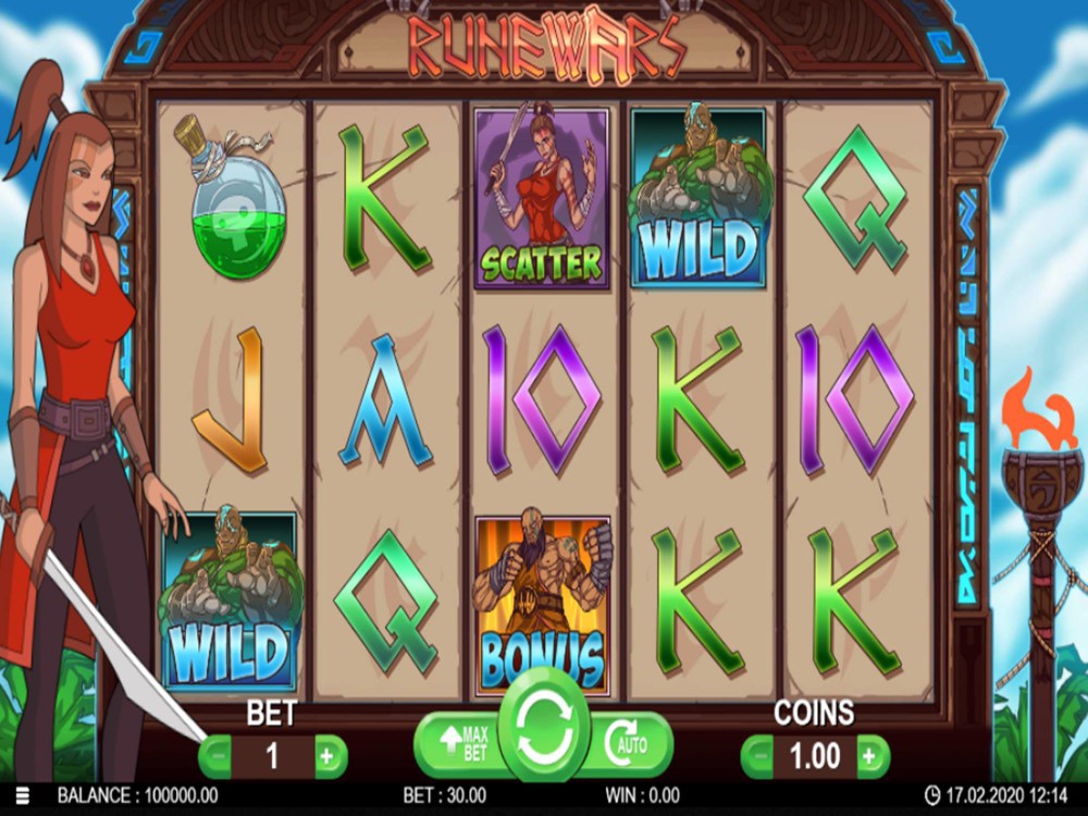 Скриншот слота Rune Wars от 7 Mojos