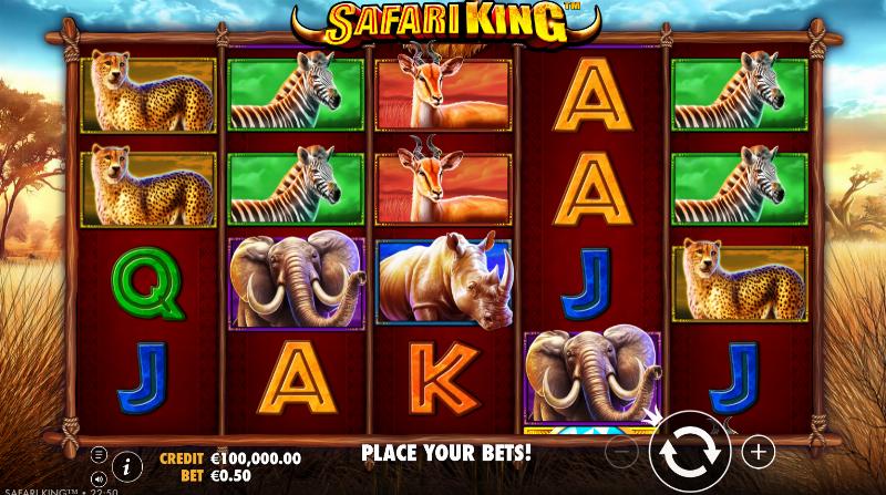 Скриншот слота Safari King от Pragmatic Play
