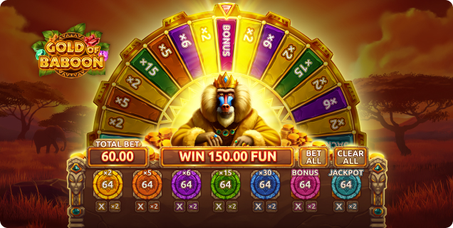 Скриншот слота Savanna King Jackpot от Genesis Gaming