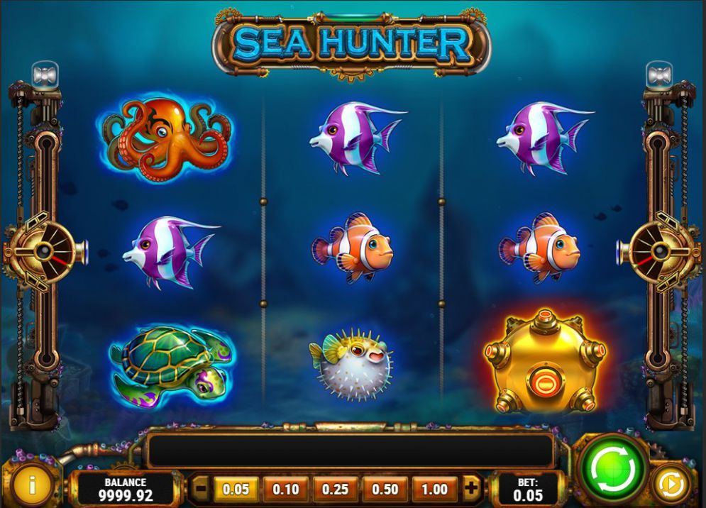 Скриншот слота Sea Hunter от Play'n GO