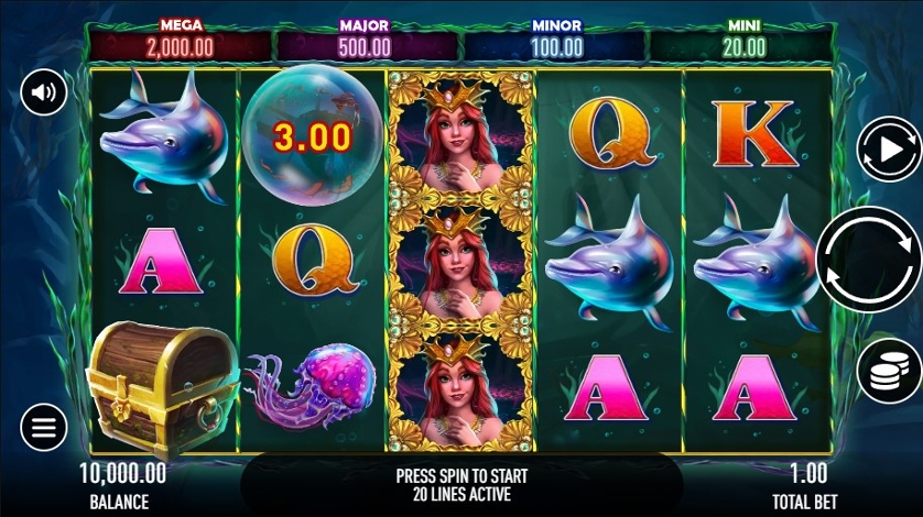 Скриншот слота Sea Secret от GameBeat