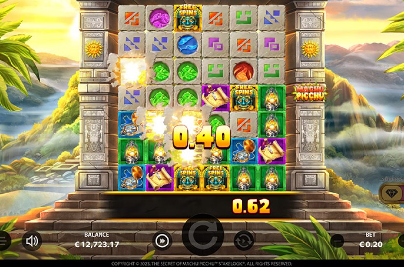Скриншот слота Secrets of Machu Picchu от Stakelogic