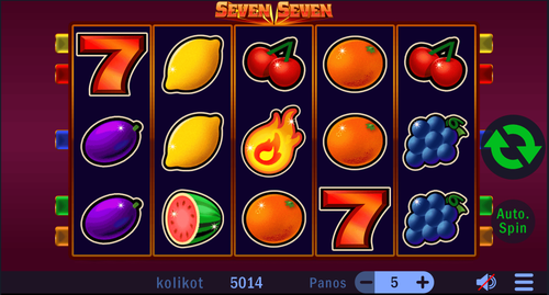 Скриншот слота Seven Seven от Swintt