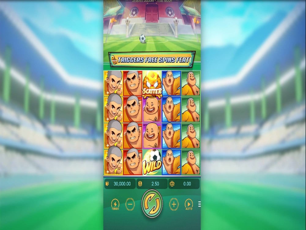 Скриншот слота Shaolin Soccer от Pocket Games Soft
