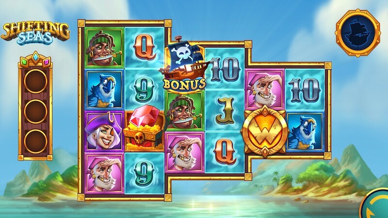 Скриншот слота Shifting Seas от Thunderkick
